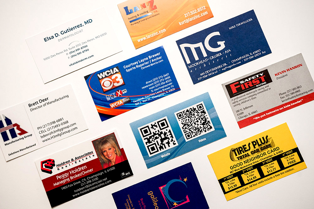 Gallery Business Cards Upclose Printing Champaign Il